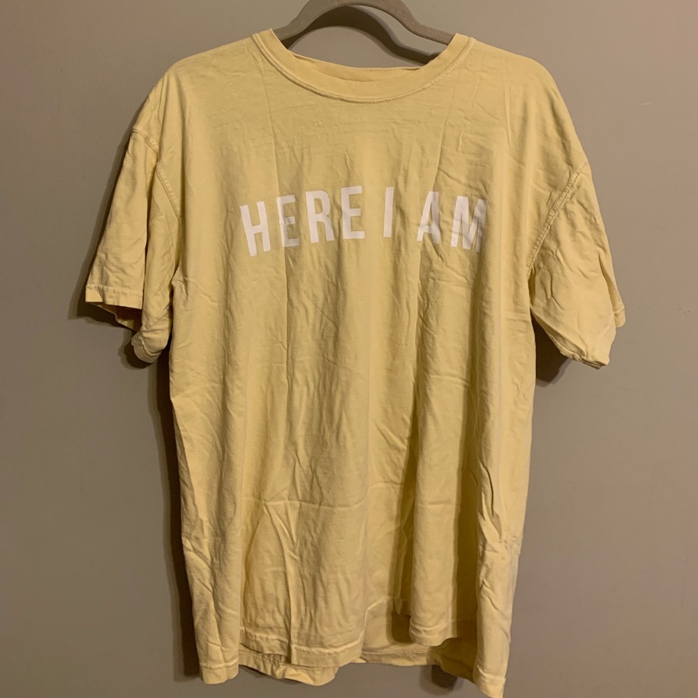 COMFORT COLORS YELLOW T-SHIRT